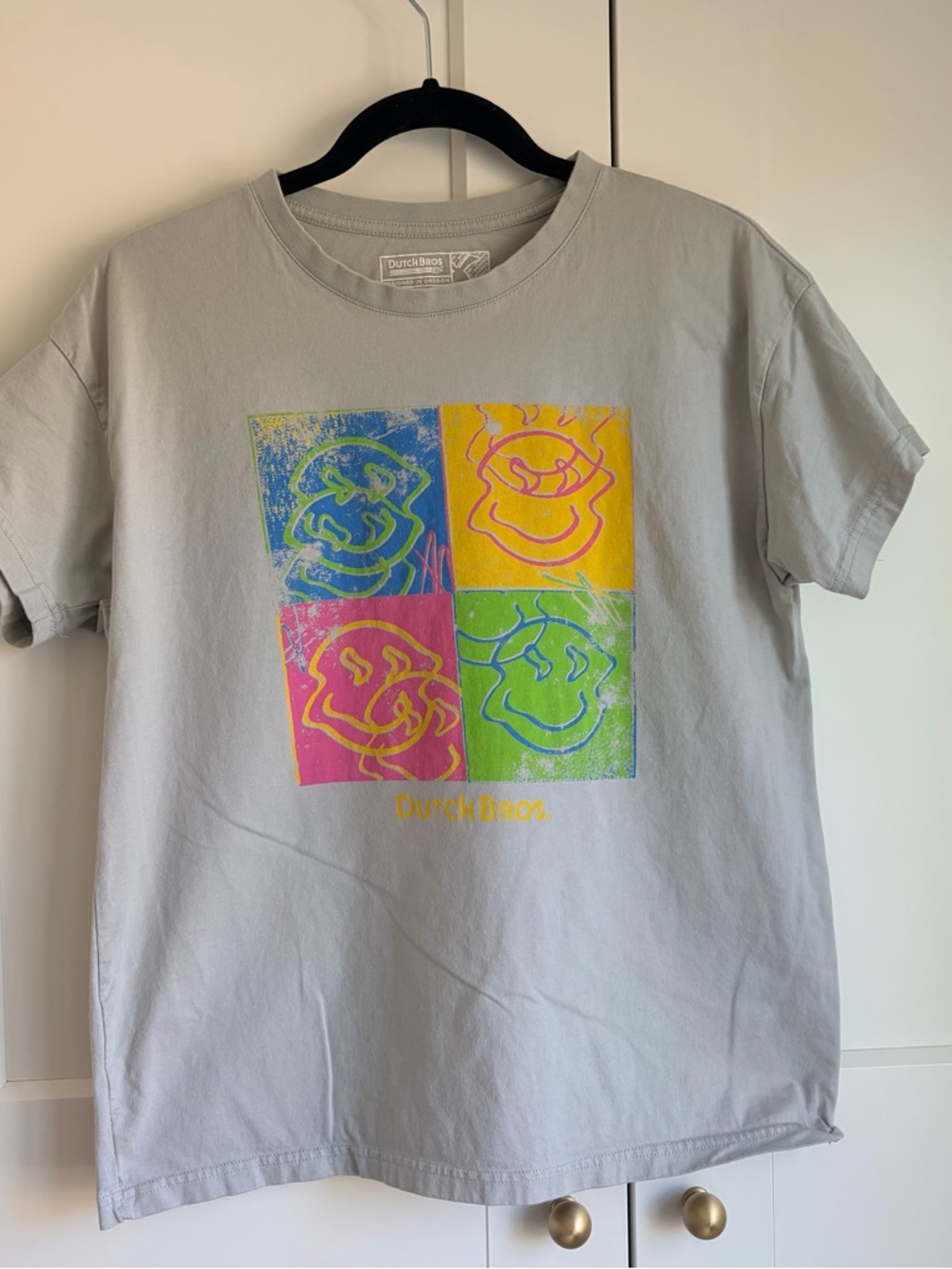 3 Dutch Bros Grey Tees | L